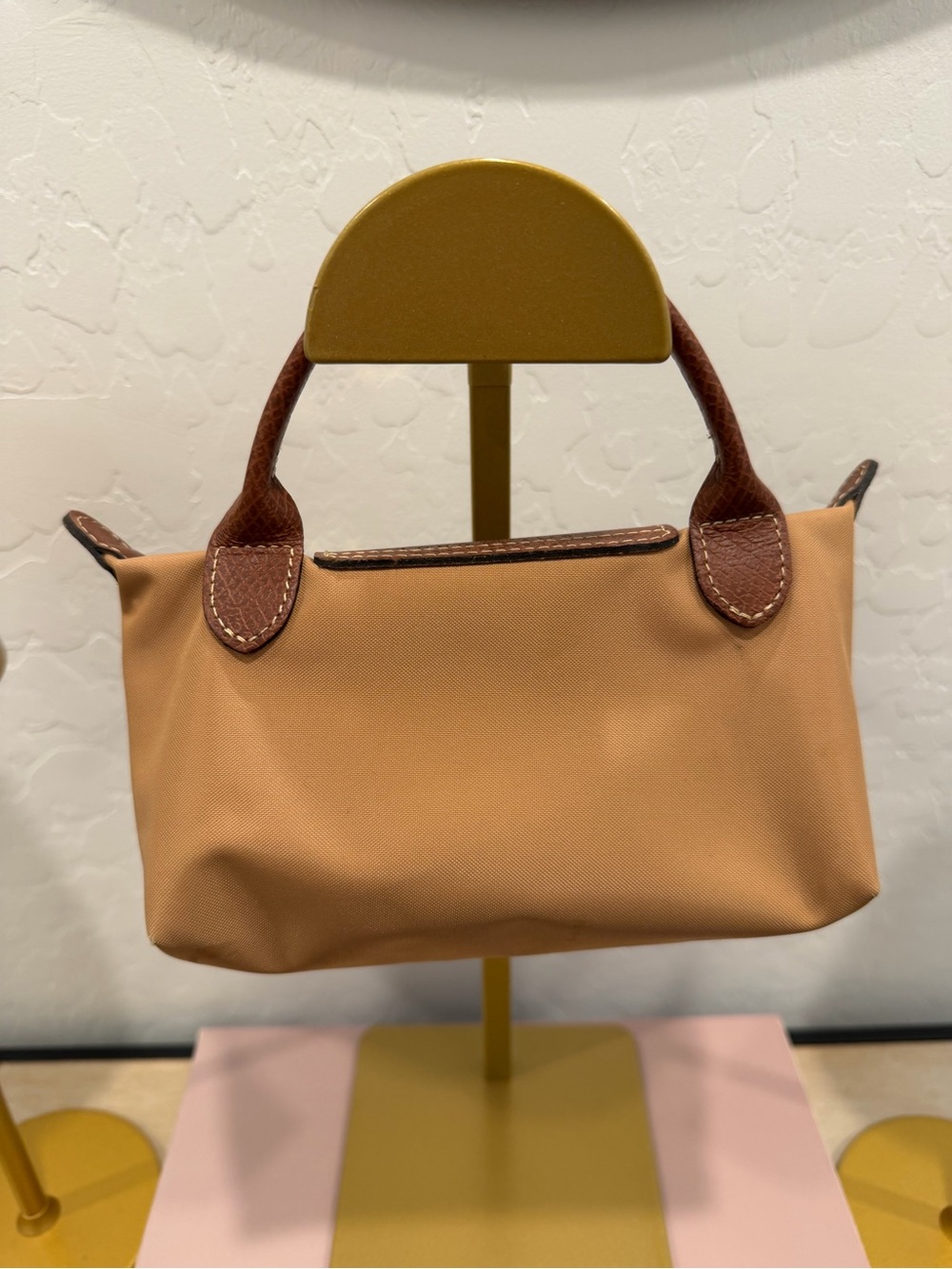 Longchamp Le Pliage Pouch with Top Handle - Picture 5 of 11